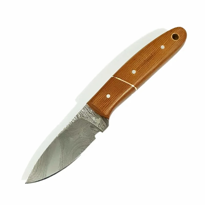 Ručne vyrobený lovecký  damškový nôž