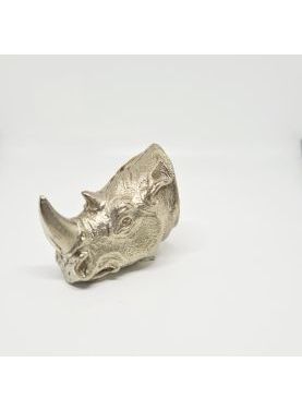 Ozdobná hlava nosorožca na rukoväť