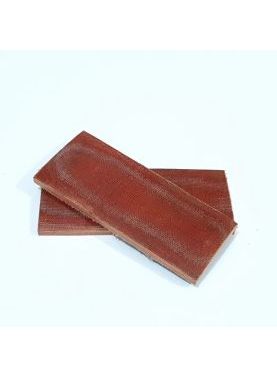 Mikarta - terra cotta červená (tehlová) 2 ks 120 x 50 x 8 mm