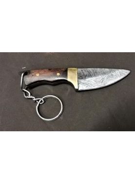 Prívesok na kľúče - damaškový mini nôž