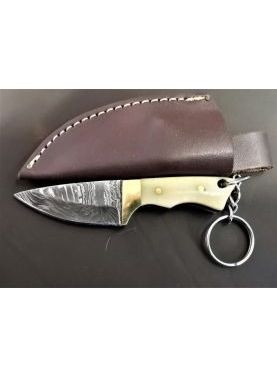 Prívesok na kľúče - damaškový mini nôž