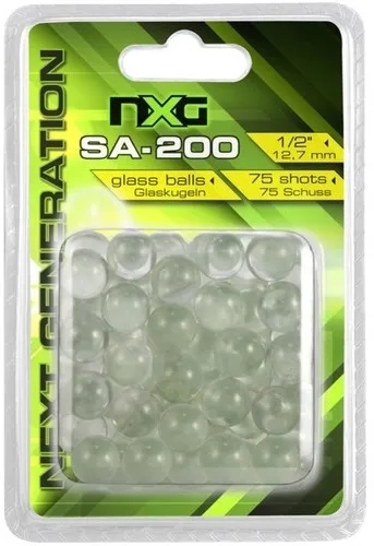 Sklenené guličky do praku NXG SA-200 75ks
